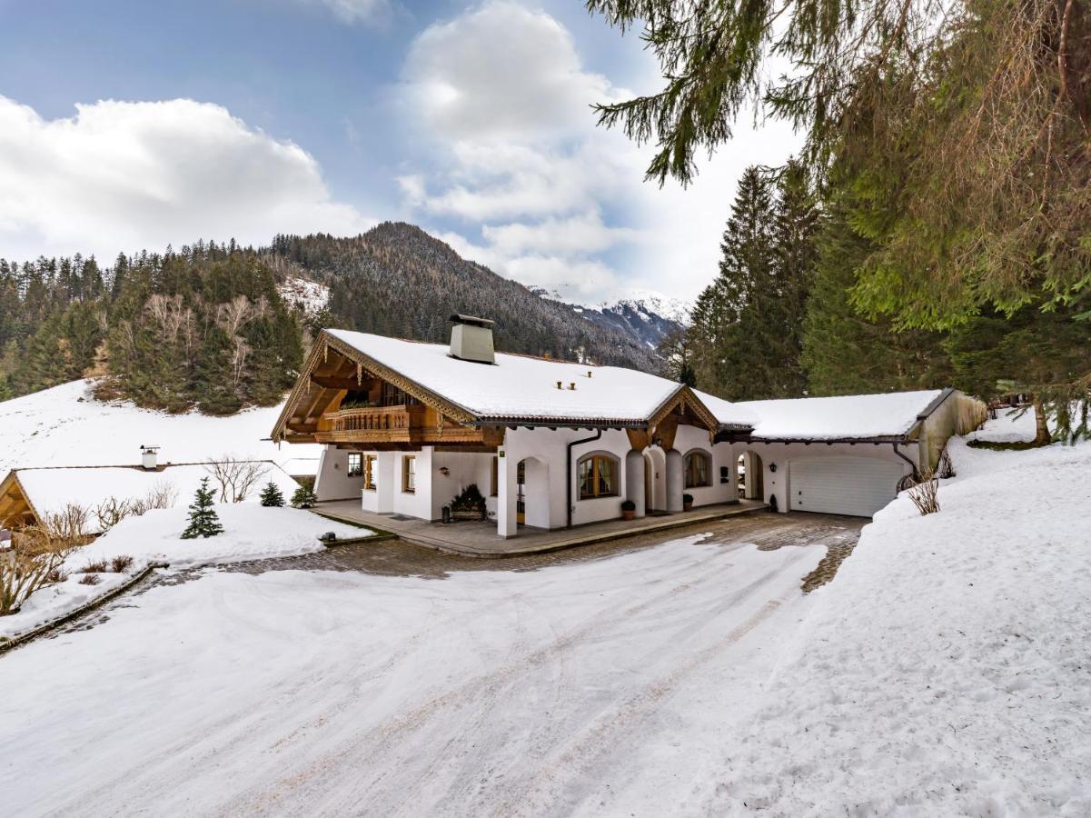 Ferienwohnung Bacher Oberkumbichl 900 Mayrhofen Esterno foto